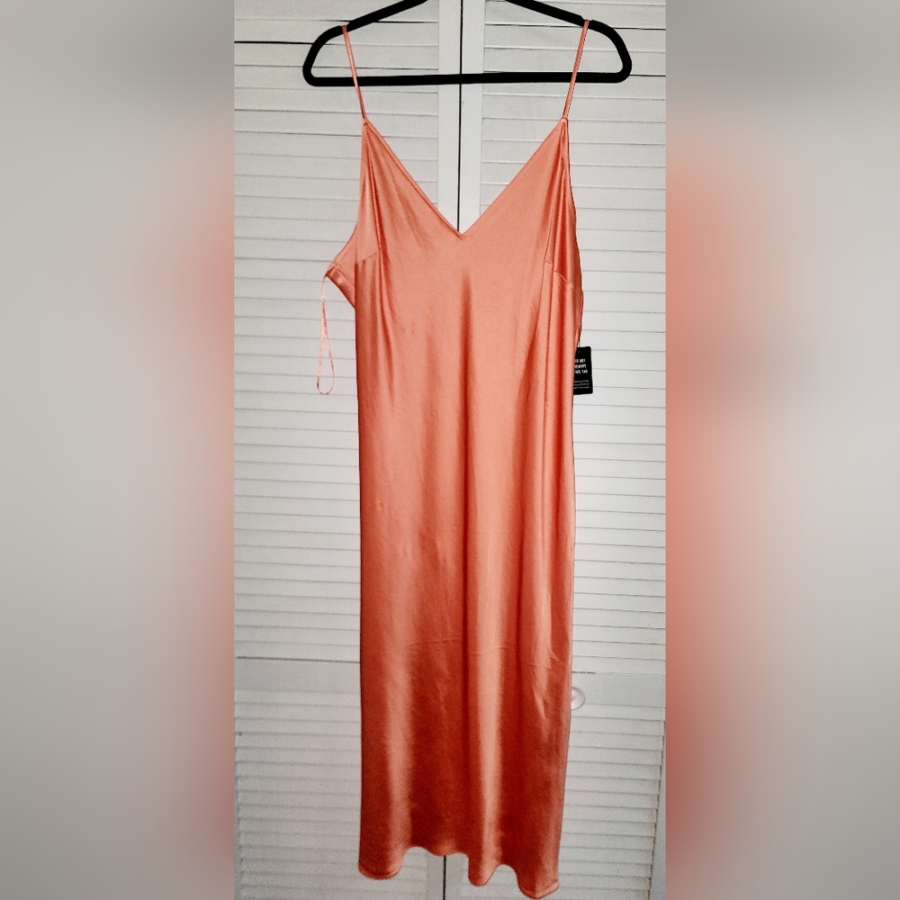 Express satin dress